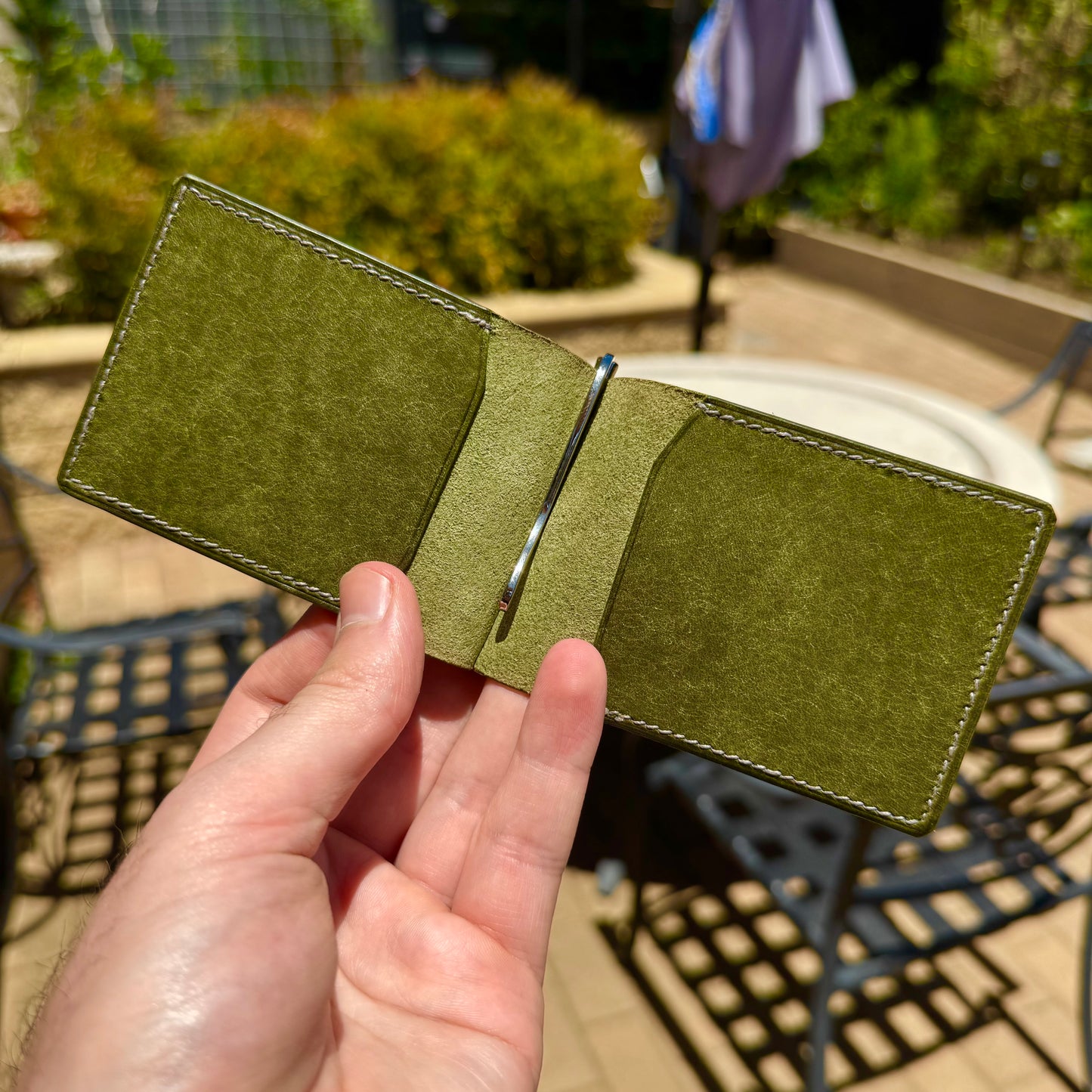 Florence Money Clip - Green